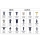 Set cleme 415 piese, clipsuri auto universale de fixare