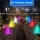 Set 2 x Lampa solara RGB pentru Craciun, IP 65