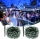Instalatie solara 300 LED, 30 metri, Alb rece