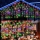 Instalatie LED cu franjuri lungi 1 M, Lungime 25 M, 500 LED, Multicolor