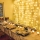 Instalatie luminoasa 3x3 Metri, 300 LED, Alb cald