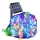 Furtun luminos LED cu incarcare solara, 10 Metri, Multicolor