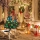 Set 2 x Lampa solara LED de Craciun, brad impodobit 68 cm