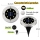 Set 4 lampi solare, 8 LED RGB, Senzor de Lumina, IP 65