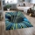 Covor 3D 80 x 120 cm, lavabil, antiderapant, Albastru