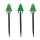 Set 3 x Felinar Solar Stick Brad Verde 41 cm