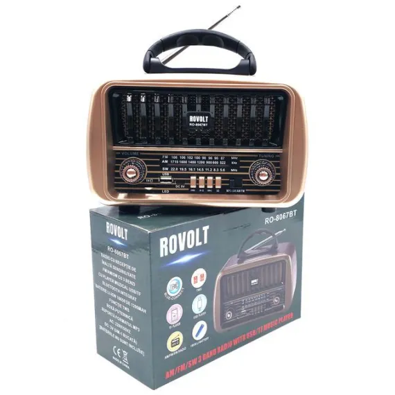 Radio ROVOLT NS - 8067BT, FM/AM/SW, Bluetooth