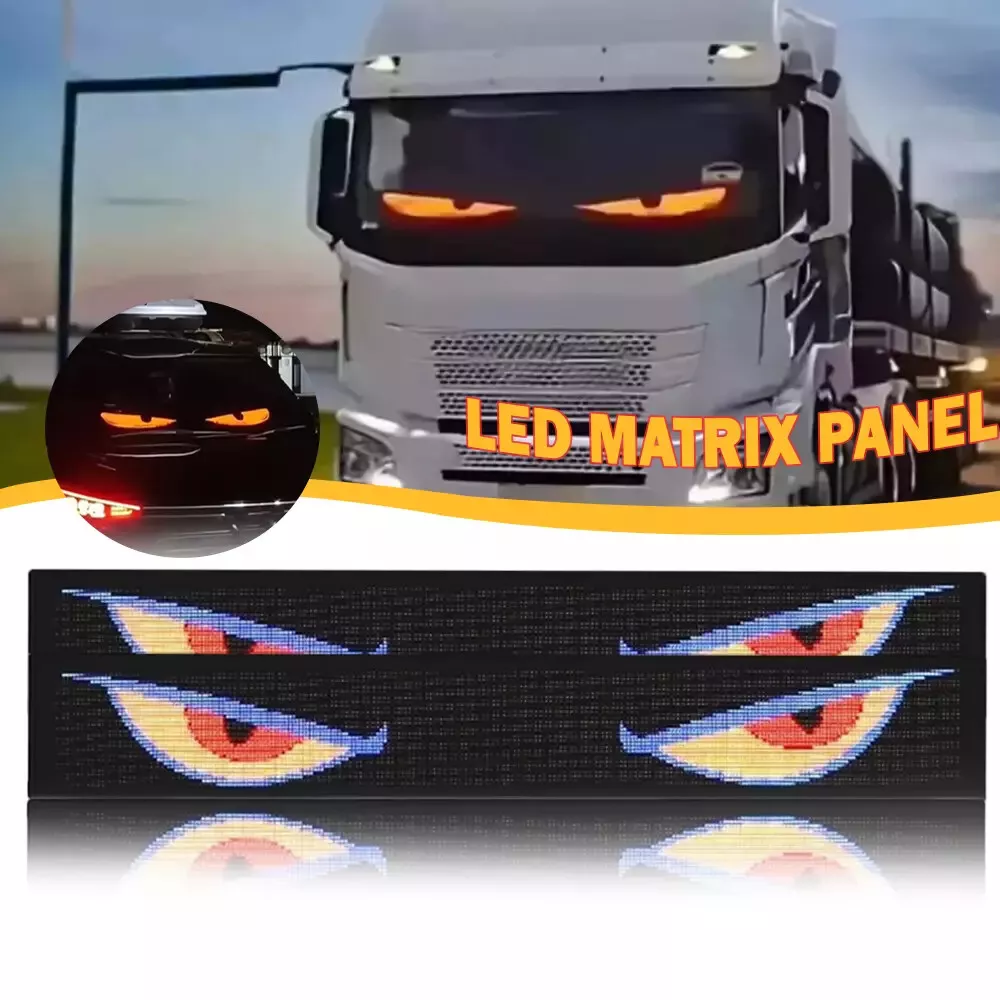 Panou LED Matrix auto, Ochi de Demon