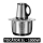 Tocator electric 5 Litri, 500 W, Inox, 5 lame