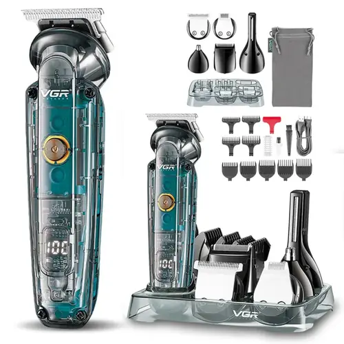 Masina electrica de tuns, 6 capete interschimbabile, 1200 mAh