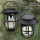 Set 2 x Felinar solar cu lumina calda