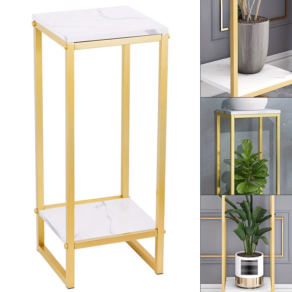 Suport de flori, etajera cu 2 rafturi