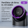 Ventilator portabil, 100 de viteze, incarcare USB-C, 2000 mAh
