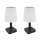 Set 2 x Lampa solara LED tip veioza, 12x23 cm