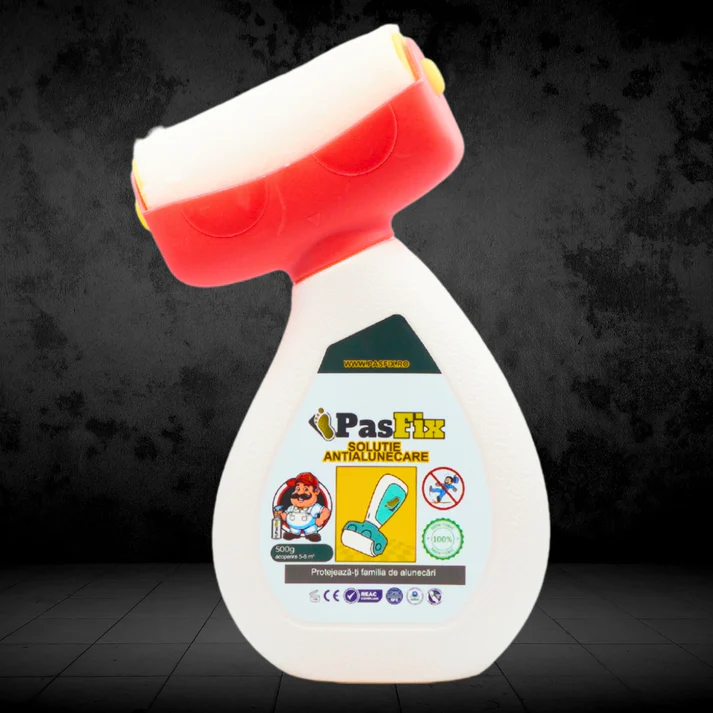 Solutie antialunecare cu rola aplicatoare, 500 ml