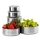 Set 5 caserole metalice cu capace din plastic