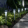 Set 10 x Lampa solara 31 cm, Argintiu
