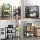 Raft metalic pliabil, 3 compartimente