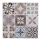 Set 4 x Autocolant de perete, tip gresie, 30x30 cm
