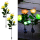 Set 2 x Lampa solara Trandafir Galben, 3 flori LED
