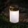 Set 4 x Candela solara LED, lumanare cu efect de flacara, Alb