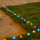 Lampa solara gradina cu 20 bulbi LED, Waterproof, Multicolor