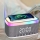 Ceas desteptator cu alarma, difuzor si incarcator wireless 15 W