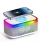 Ceas desteptator cu alarma, difuzor si incarcator wireless 15 W
