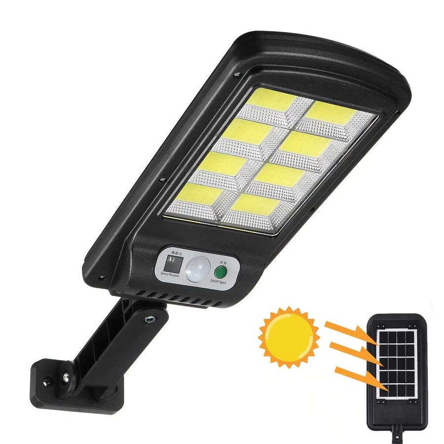 Lampa solara 160 LED, 8 celule, JORTAN