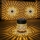 Set 2 x Lampa solara Mandala Alb cald