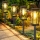 Set 4 x Lampa solara de gradina, IP65, LED Alb cald