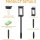 Set 6 x Lampa solara de gradina, IP65, LED Alb cald