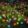 Set 2 x Lampa solara LED Multicolor, 8 bulbi licurici