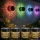 Set 2 x Lampa solara Mandala, Multicolor