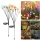 Set 2 x Lampa solara LED Multicolor, 8 bulbi licurici