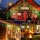 Instalatie franjuri 300 LED, 12 Metri lungime, Multicolor