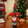 Set 2 huse festive pentru sticla de vin, decoratiune de Craciun - 2