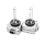 Set 2 becuri Xenon D1S White auto pentru far, suport metalic, 35W, 6000K