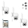 Set 3 x camera de supraveghere IP 360 wifi - Jortan IPC, JT-8160QJ