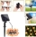Instalatie solara cu 30 albinute LED, interior-exterior, senzor miscare