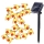 Instalatie solara cu 30 albinute LED, interior-exterior, senzor miscare
