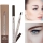 Set 2 x Creion sprancene cu efect de microblading, Maro