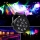 Set 4 x Reflector 36 LED RGB cu jocuri de lumini