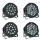 Set 4 x Reflector 36 LED RGB cu jocuri de lumini