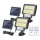 Set 2 x Proiector solar 120 LED 6 COB senzor de lumina si miscare