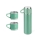 Set 4 piese: Termos 500 ml + 3 cesti, otel inoxidabil, Verde