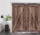 Set baie cu 2 piese: perdea si covoras, FarmHouse