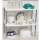 Etajera tip raft multifunctional pentru bucatarie sau baie Multi Storage Rack