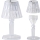 Set 12 x Lampa LED cu baterii, Crystal