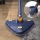 Set 2 x Mop CleanMaster, reglabil, rotire 360, Albastru